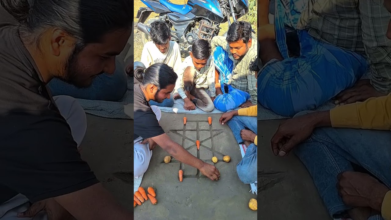 আলু আর গাজর দিয়ে কি একটি অসাধারণ খেলা বন্ধুরা |  Potatoes And Carrot Amazing Game | Mriinaal Fun YT