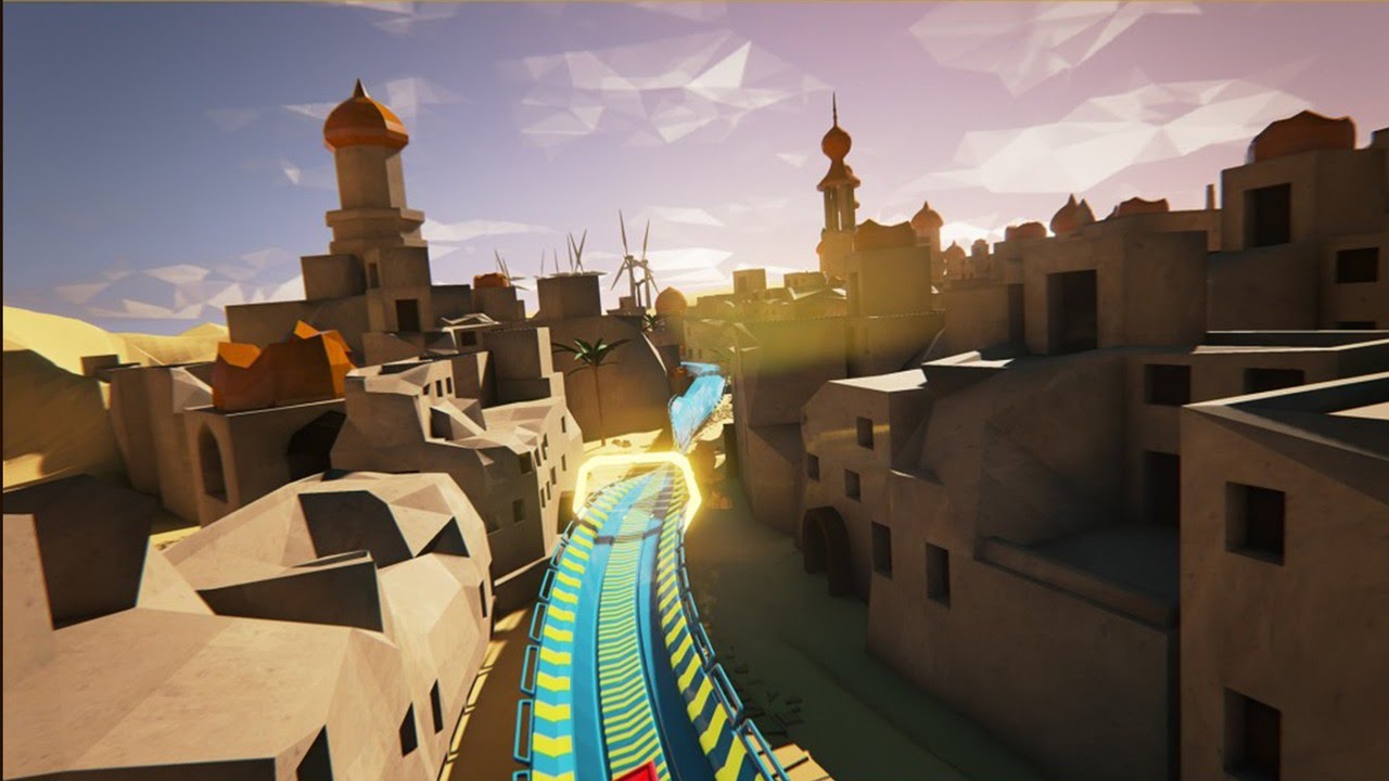 Redout Gameplay - A Full High Speed Time Trial Race - PAX West 2016