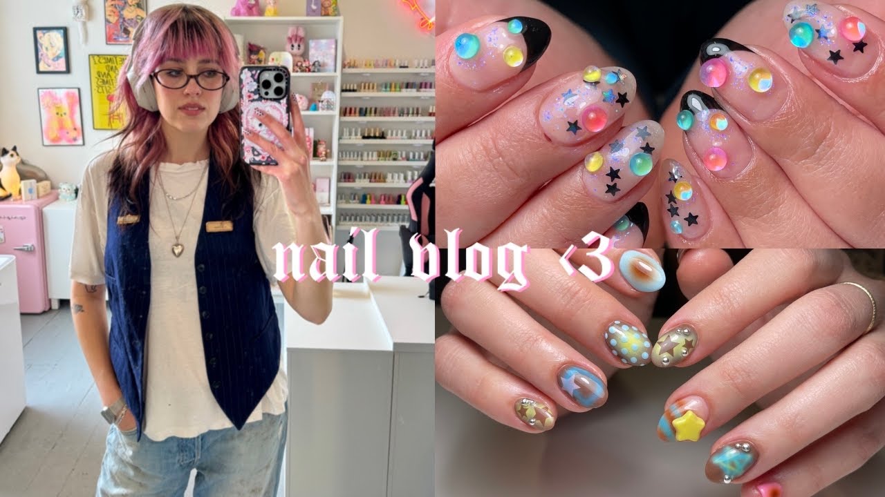Hang Out in My Nail Studio With Me 💗 Nail Tech Vlog