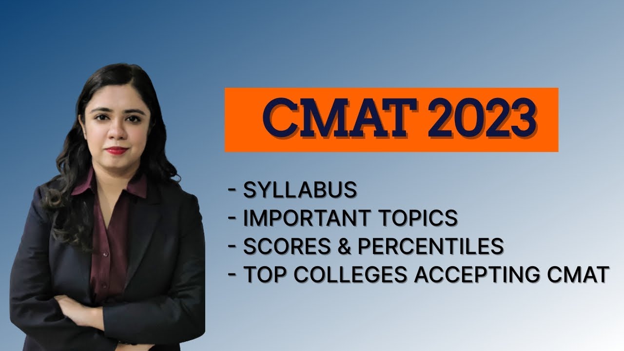 CMAT 2023 | PAPER PATTERN | IMPORTANT TOPICS | CUTOFFS & PERCENTILES
