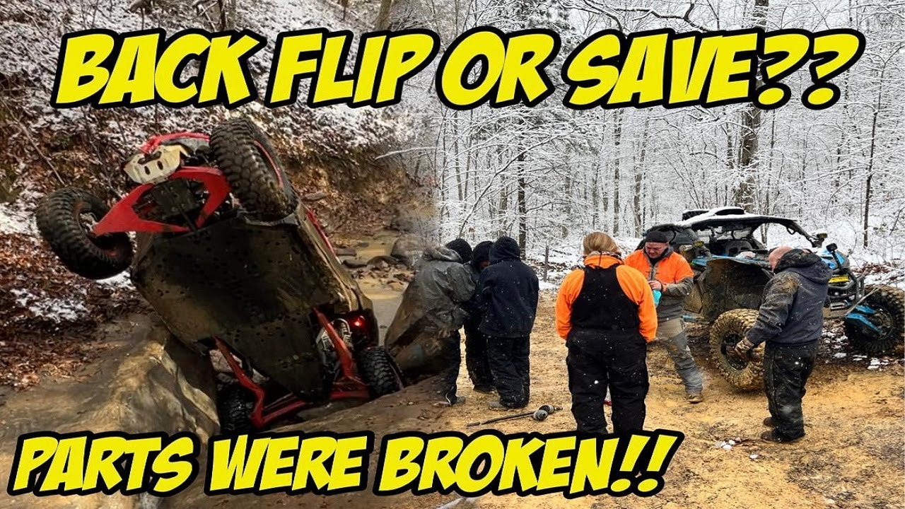 MULTIPLE AXLES WERE BROKEN | We Hit Ivy Branch Double Black Trail 86 and 94