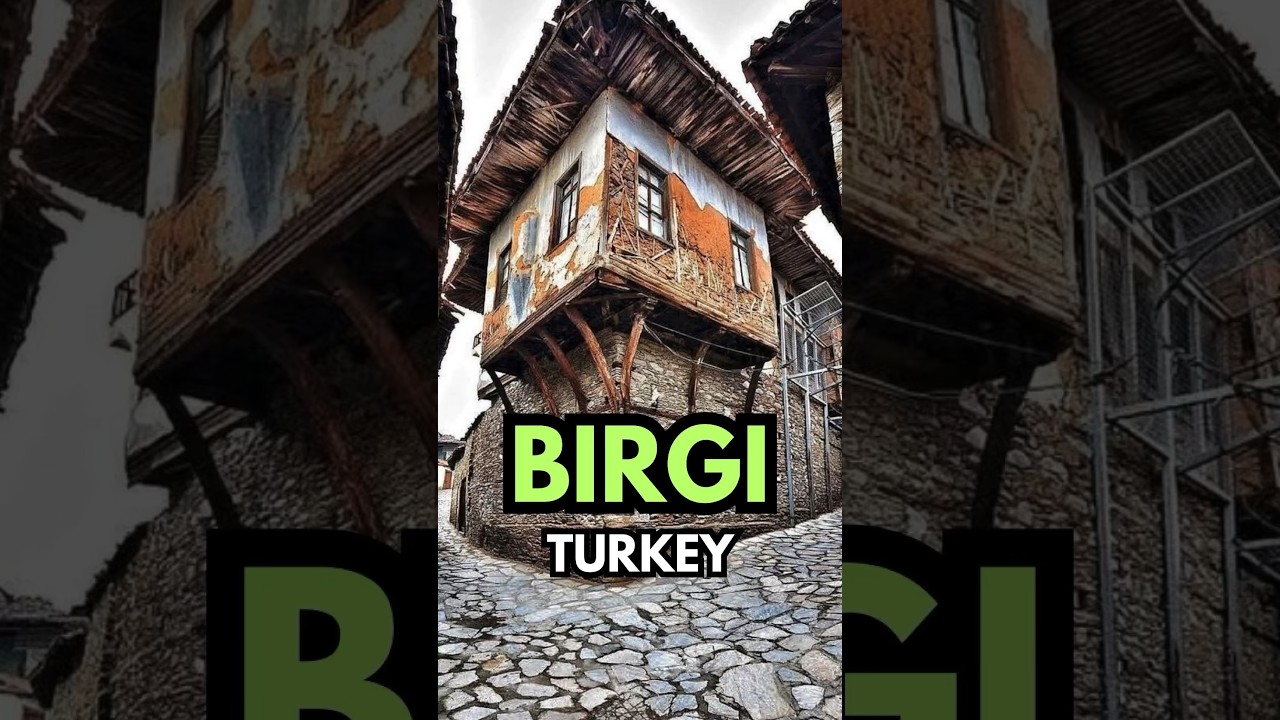 Best Tourism Village: Birgi in Turkey  #travel #shorts