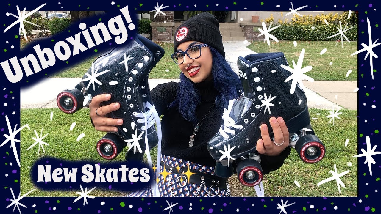Unboxing New Vegan Glitter Roller  Skates ✨