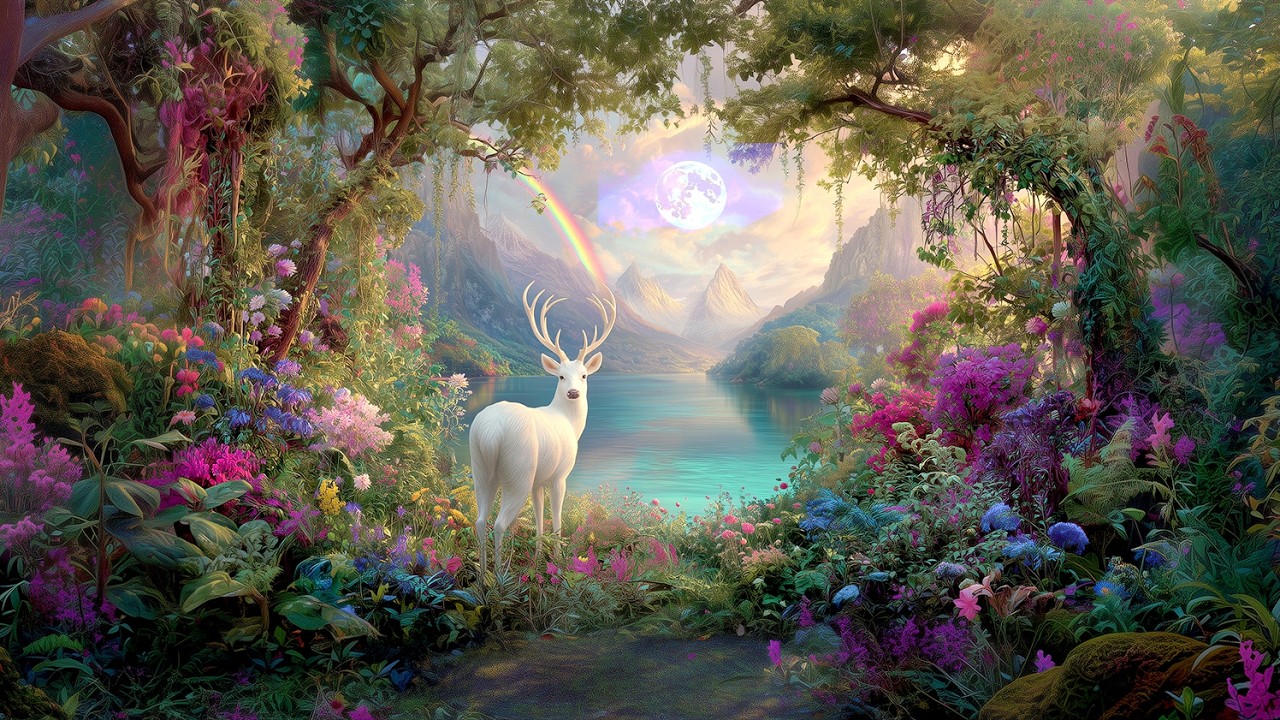 Enchanted Forest Music 555Hz | Deep Relaxation - Nervous System Healing