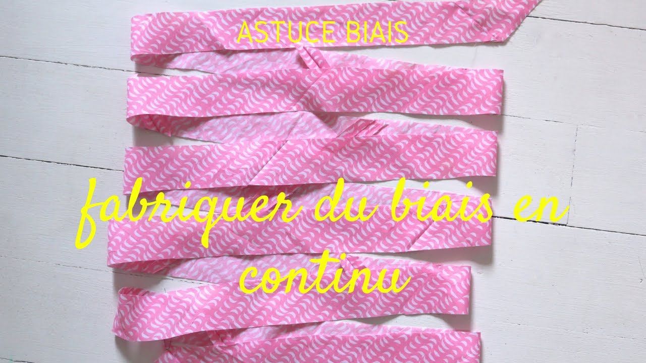 Fabriquer du biais en continu