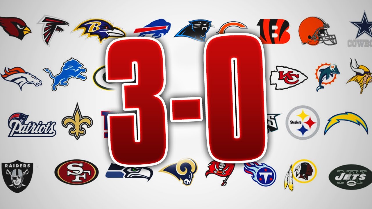 10 NFL Teams that Started 3-0 and EMBARRASSINGLY didn't Make the Playoffs