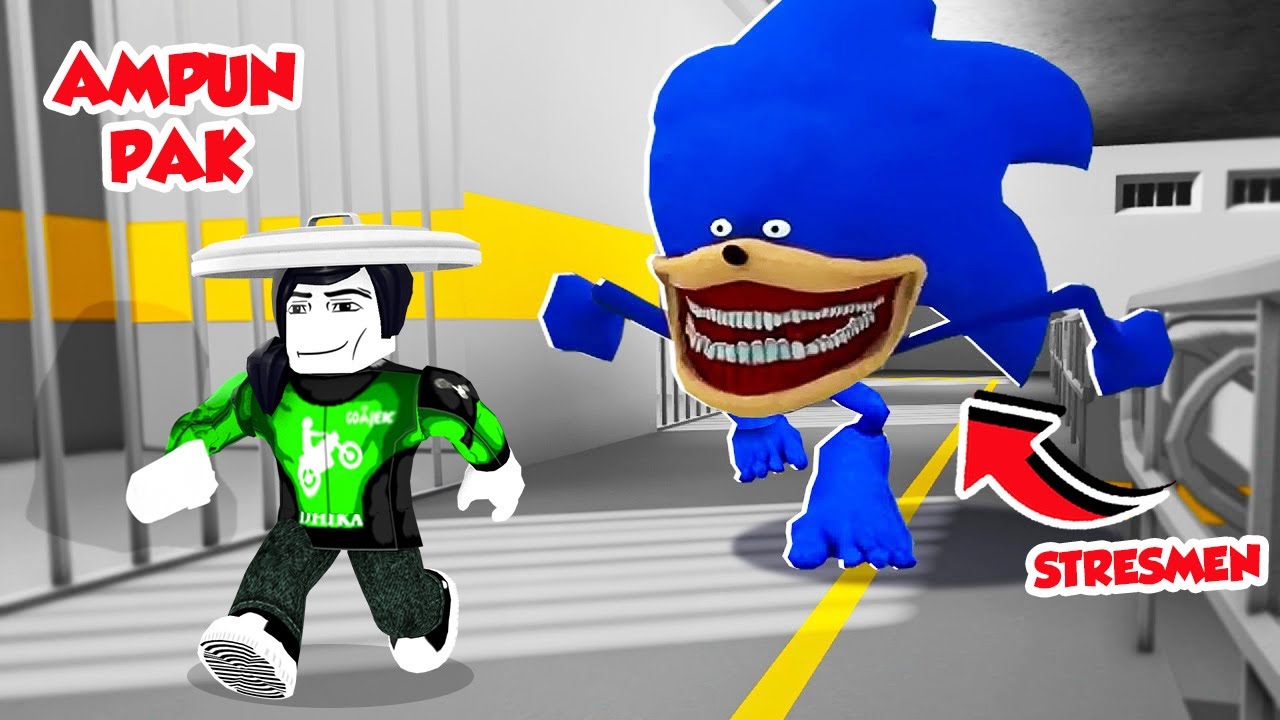 KABUR DARI PENJARA SHIN SONIC KOCAK DI ROBLOX!!!