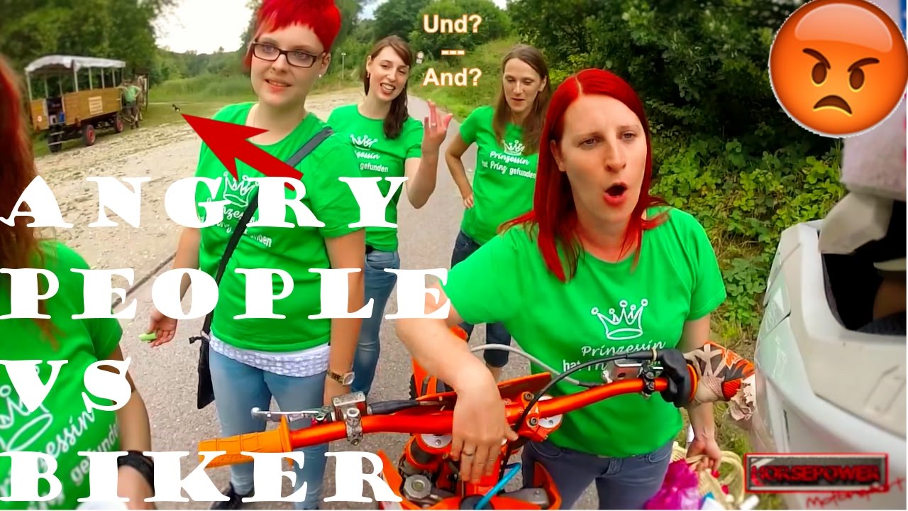 ANGRY PEOPLE (ДЕВУШКИ) VS BIKERY COMPILATION Том 18 | 2016