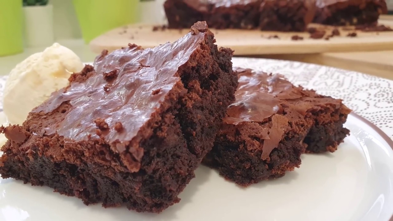 El mejor Brownie de chocolate. Fácil y rápido.