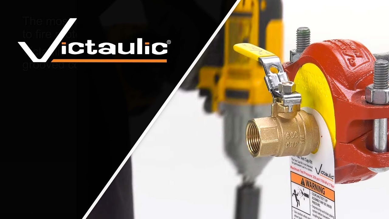 Victaulic Test Cap for Metallic IPS Pipe Installation Instructions