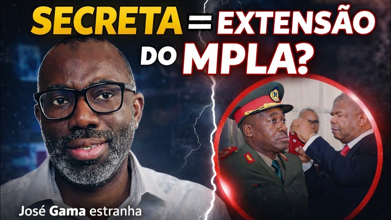 José Gama estranha a SECRETA de agir como extensão partidária do MPLA
