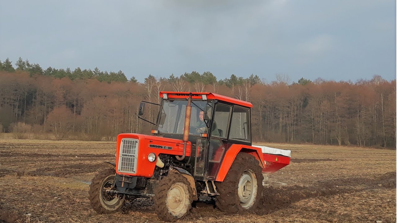 ✩ Nawozy 2022 z przygodami ⛔ Ursus C360 4X4 & JANPOL ✩ Rozpoczęcie sezonu 2022 ㋡
