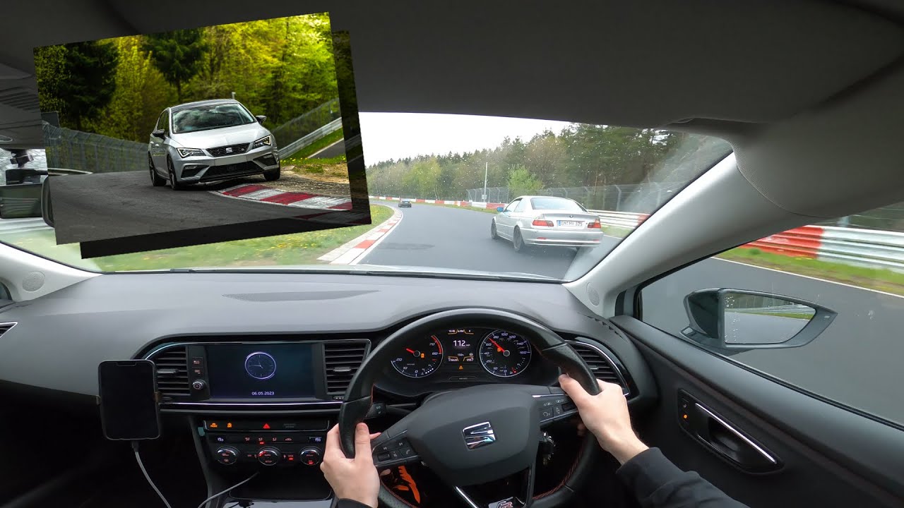 Sketchy WET Nürburgring Run - SEAT Leon FR