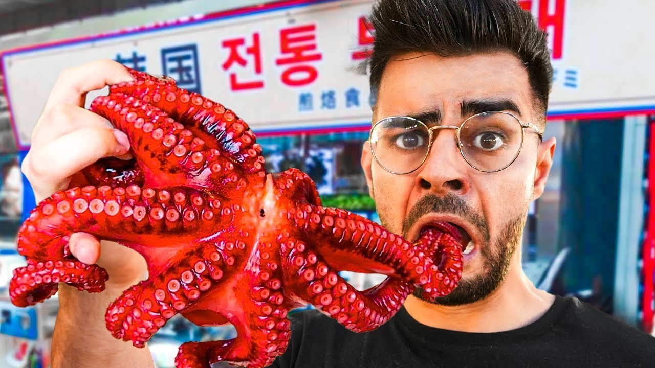 Je Teste la Pire Street Food en Cor&eacute;e ! (c'est Horrible...)