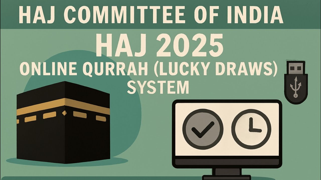 Haj 2025 | Online Qurrah lucky draw DRS system #hajj2026 #hajcommittee #haj2026 live on HCOI channel