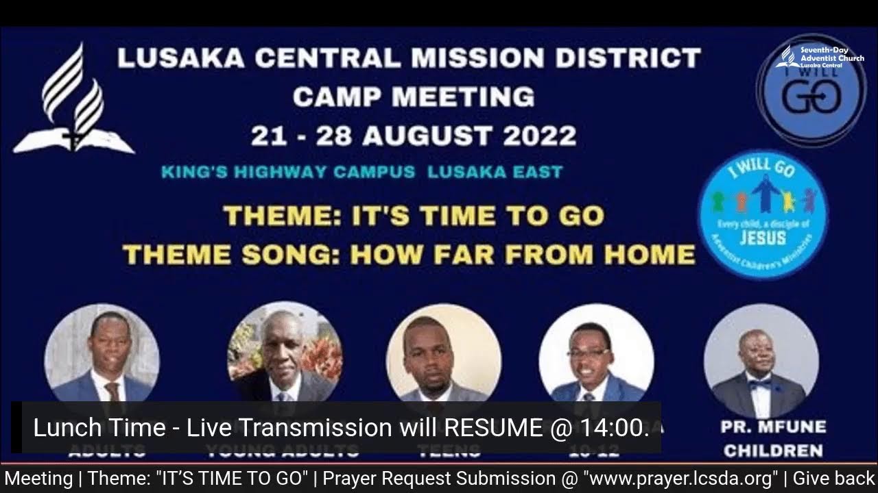 Day 7 - Sabbath Camp Meeting Session - Lusaka Central SDA Church