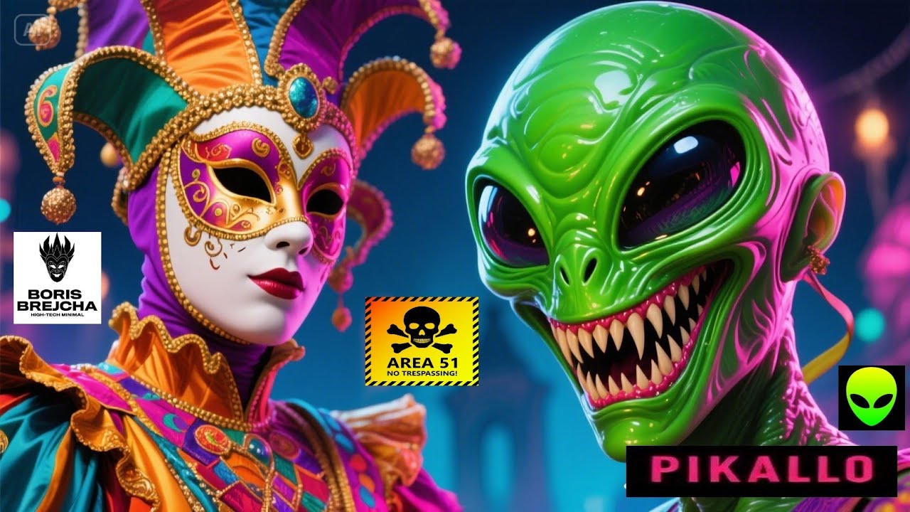 🤖 BORIS BREJCHA F.T.  PIKALLO DJ 👽 HIGH TECH MINIMAL MELODIC 432HZ  @PIKALLODJMUSIC @pikallodj 👽&trade;