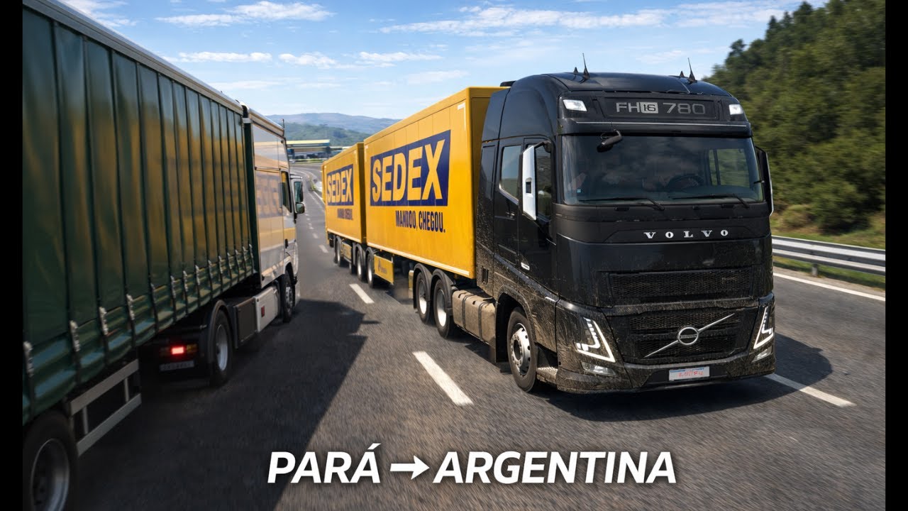 RUMO À FRONTEIRA | PARÁ → ARGENTINA – EP. 7 | BITREM SEDEX | ETS2