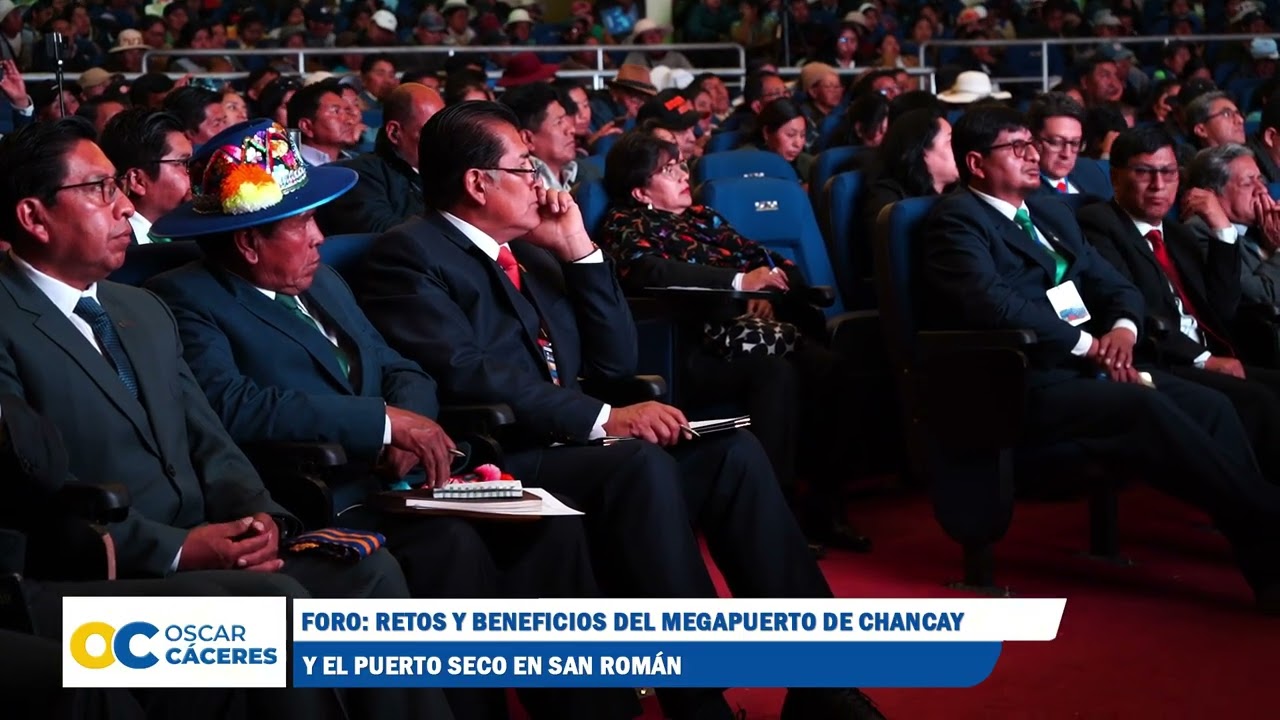 Oscar Cáceres - Juliaca mira al futuro desde el corazón del altiplano. Puerto seco San román.