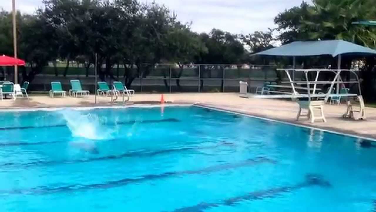 Awesome Lifeguard Diving Board Tricks 2014!