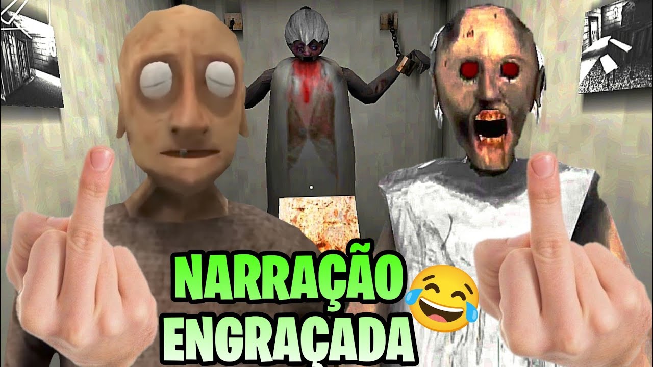 FUGINDO DA VEIA SEBOSA EM GRANNY 1,2 E 3 - MODO EXTREMO COMPILADO - GRANNY DA ZUEIRA