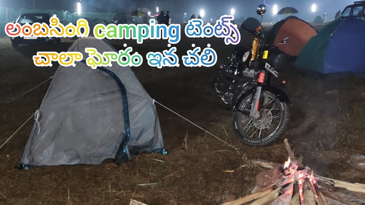Lambasingi night stay on camping tents lambasingi