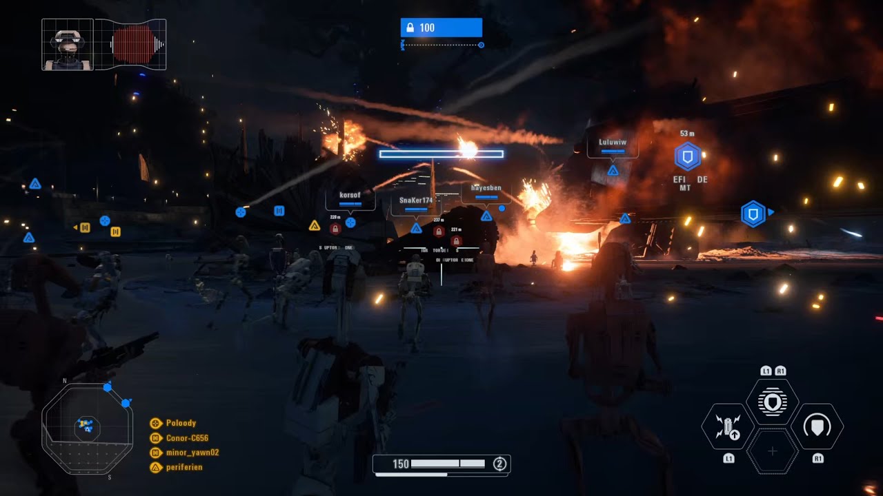 Separatist attack Kashyyk | Star Wars Battlefront 2 Galactic Assault #starwars #starwarsbattlefront2