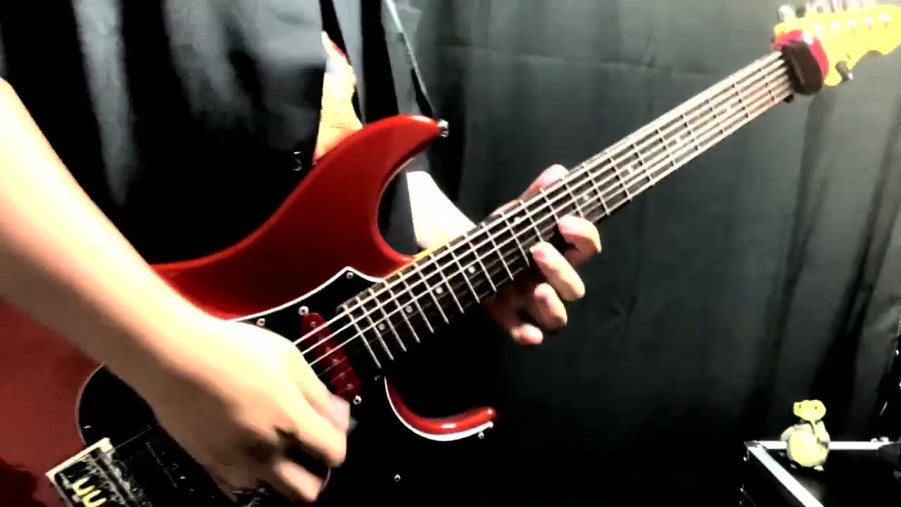 六兆年と一夜物語 / kemu 弾き散らかした。guitar cover  ESP SNAPPER-AL modified