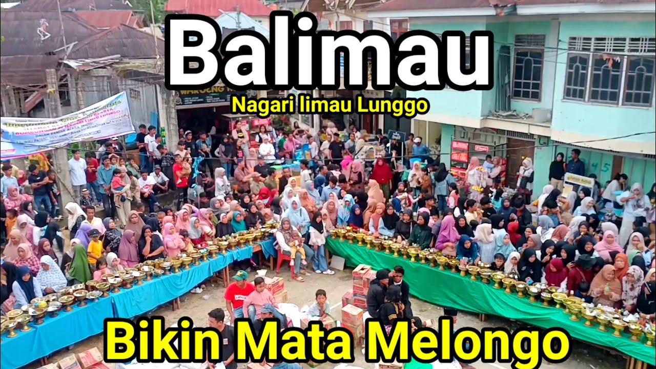 Kaget! Suasana Balimau Nagari Limau Lunggo Bikin Mata Melongo