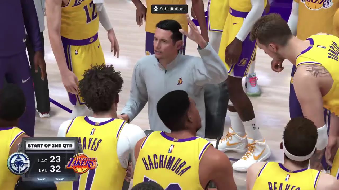 🟡Live | NBA2K26 | LOS ANGELES CLIPPERS vs LOS ANGELES LAKERS