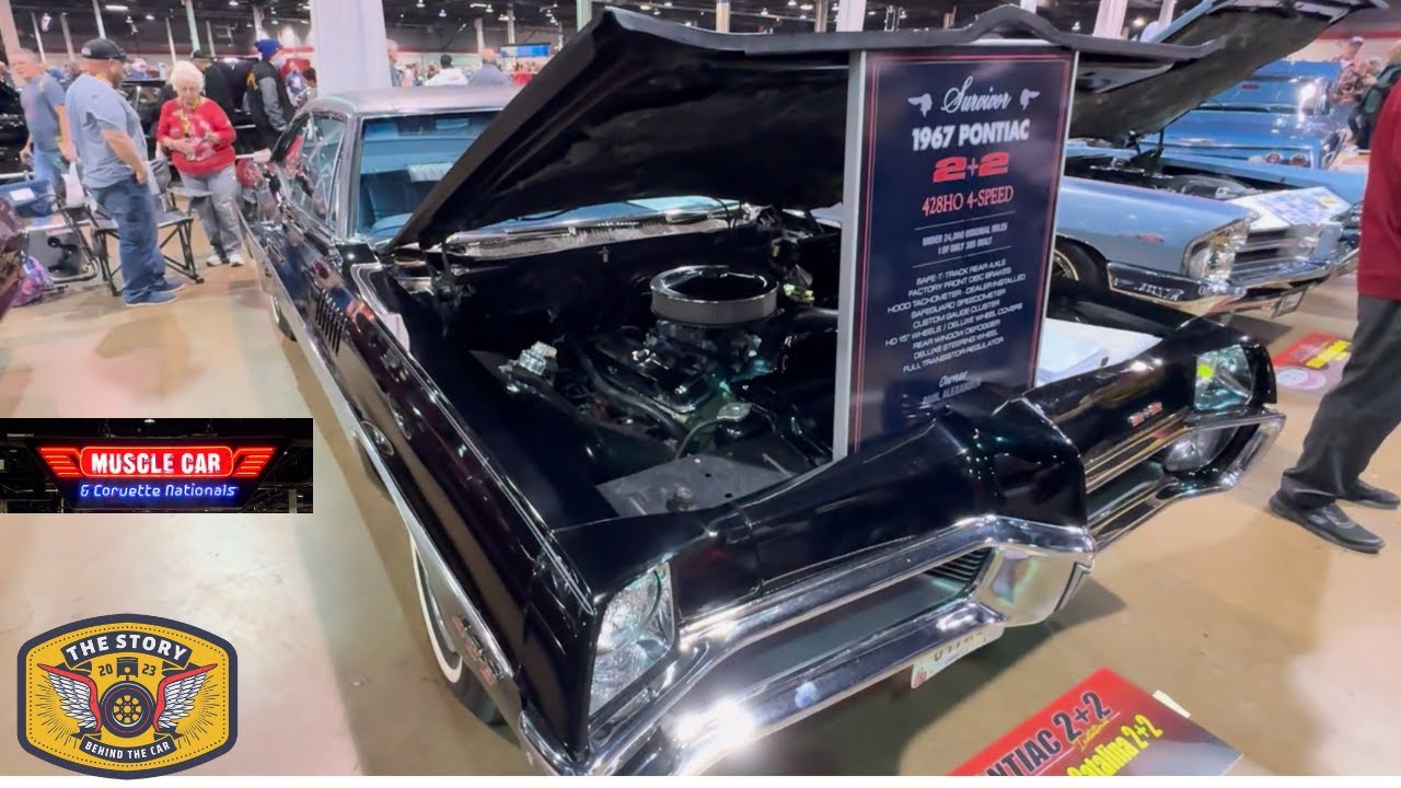 Pontiac 1967 года выпуска 2+2 с двигателем 428 HO — всего 22 700 оригинальных миль!