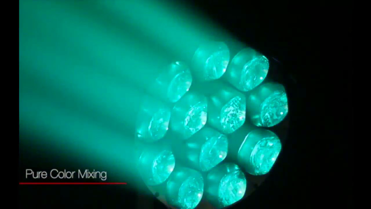 12x40W Led Moving Head Zoom video