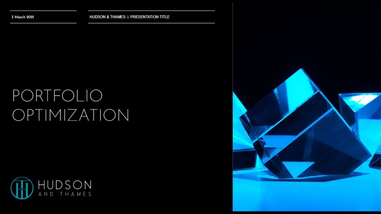 Portfolio Optimization: Mean-Variance Optimization and the Critical Line Algorithm.