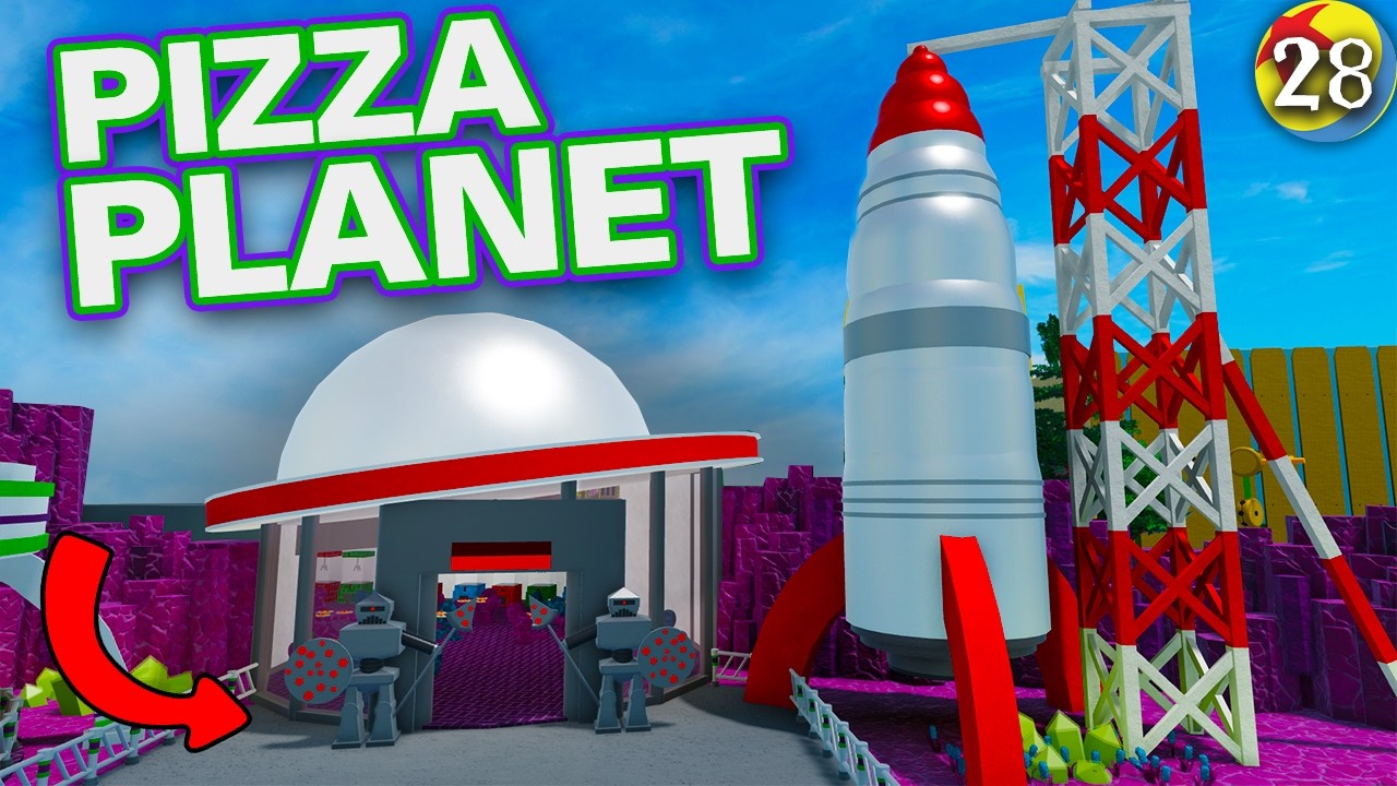 Добавляем PIZZA PLANET в Страну Игрушек! | Приключенческий парк Pixar &bull; #28