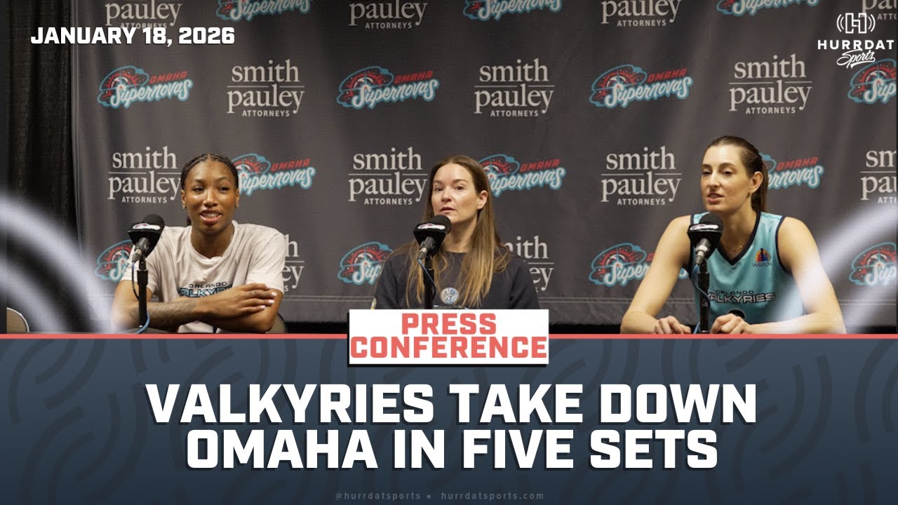 Valkyries Take Down Omaha in Five Sets | Postgame Press Conference