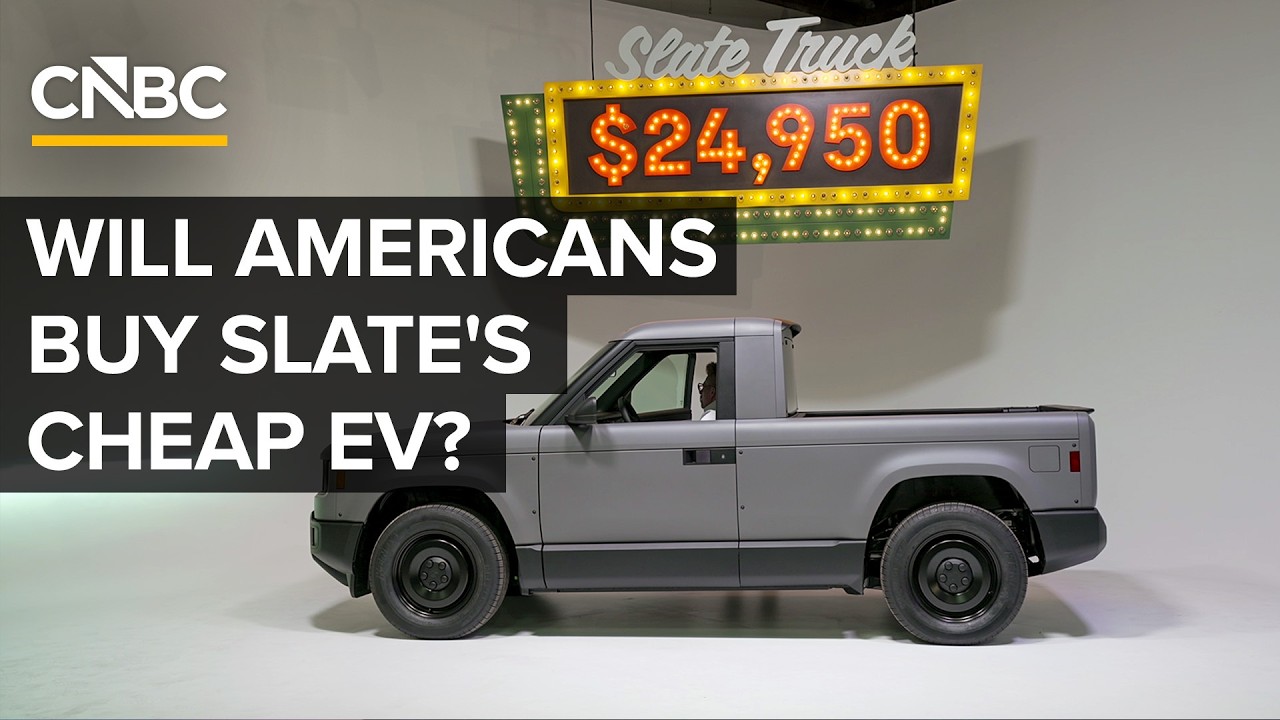 Slate Auto Just Released Its $25,000 Modular Cars. CNBC Took A First Look.