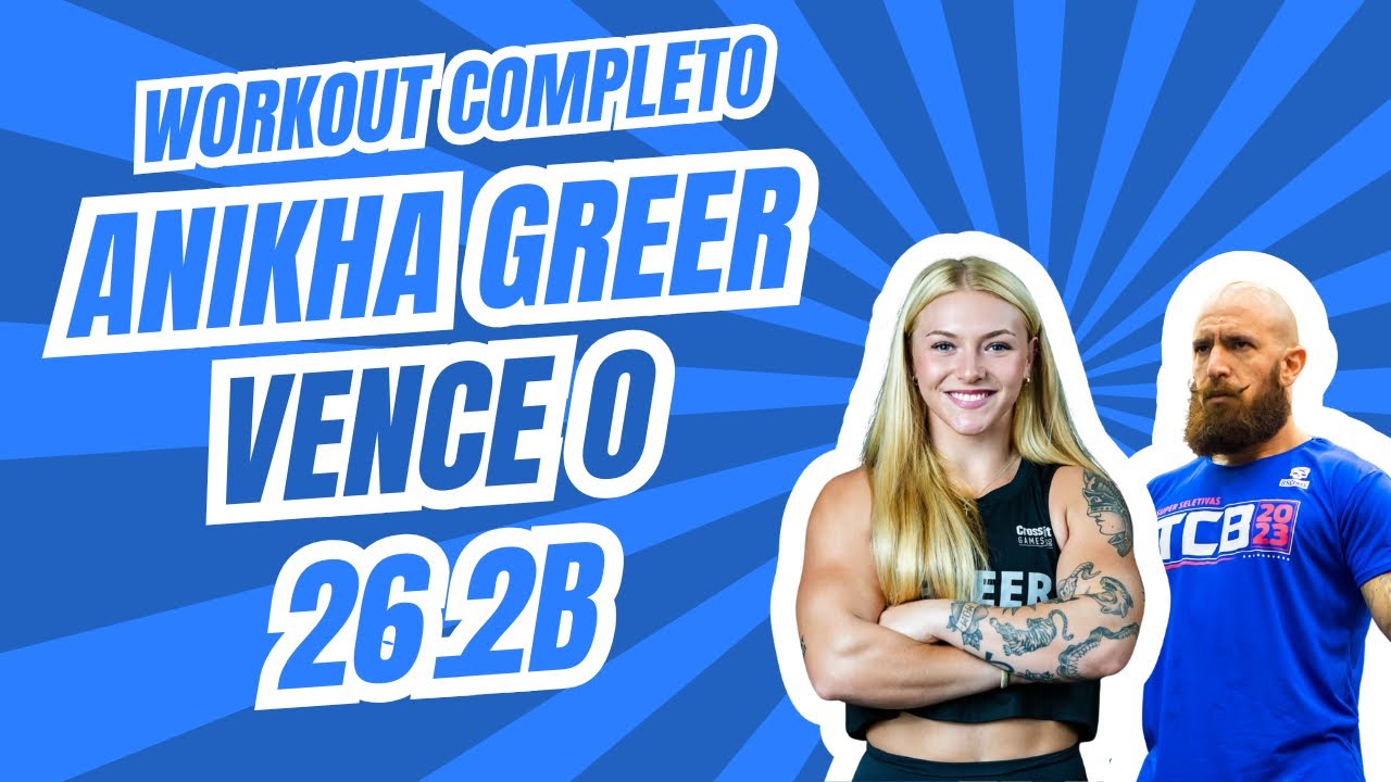 Anikha Greer vence o 26.2A do TCB4ALL + Copa Sur | Workout Completo