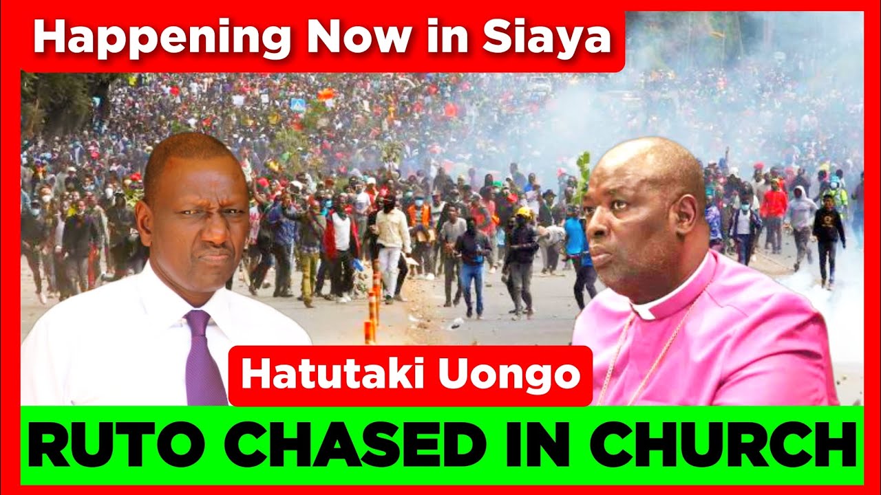 Uongo! Uongo! Ruto Chased & Rejected in Church in Siaya County Today