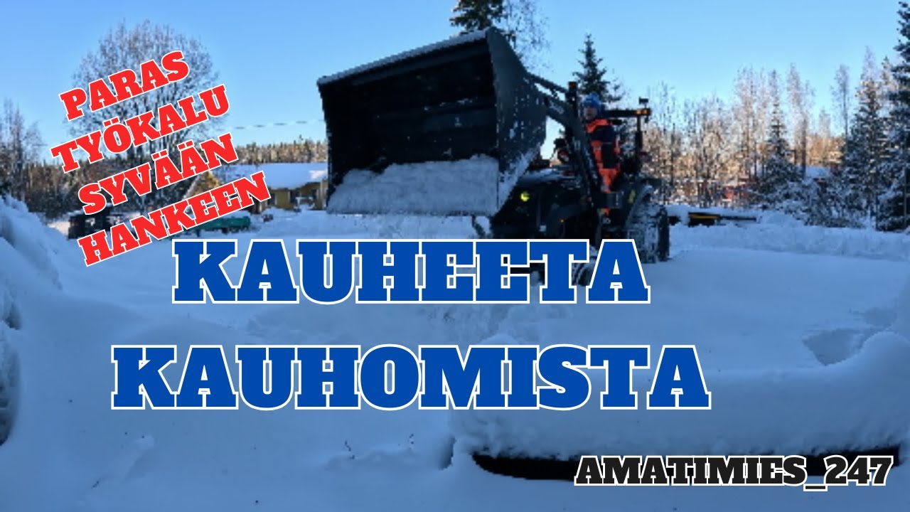Solis 26 kauhoo hangessa! Paras työkalu ikinä!!!