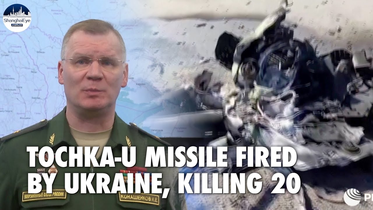 Russia says Tochka-U rocket was fired at Donetsk by Ukraine armed forces, kills 20 including kids