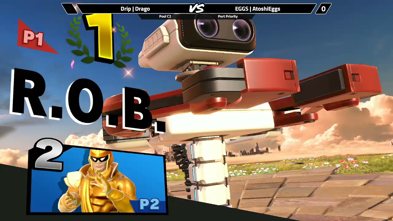 Drago (ROB) vs AtoshiEggs (Captain Falcon) Port Priority 6 Singles Pool C2
