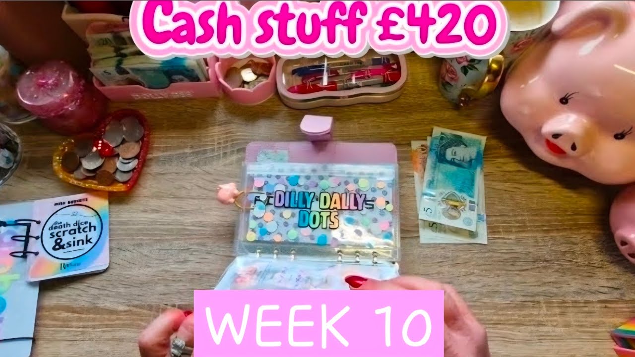 Cash stuff £420 | March week 2 2026 | UK Cash stuff | Budget Binders | Sinking Funds | 2026 Savings 