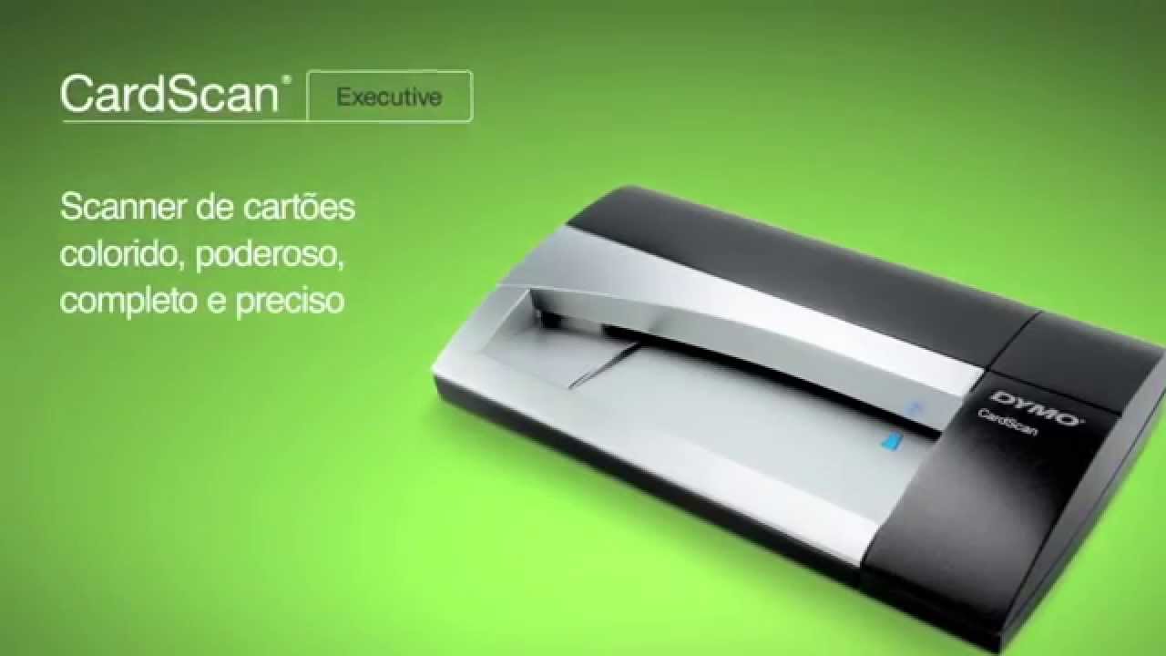 DYMO CardScan - Scanner Inteligente para Cart&otilde;es de Visitas