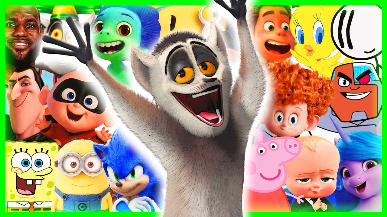 I Like To Move It (Animated Films and Games COVER) feat. King Julien