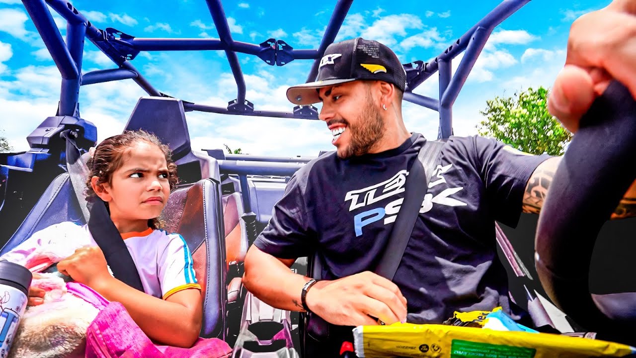 BUSQUEI MINHA FILHA NA ESCOLA DE UTV * PAREI O TRANSITO *