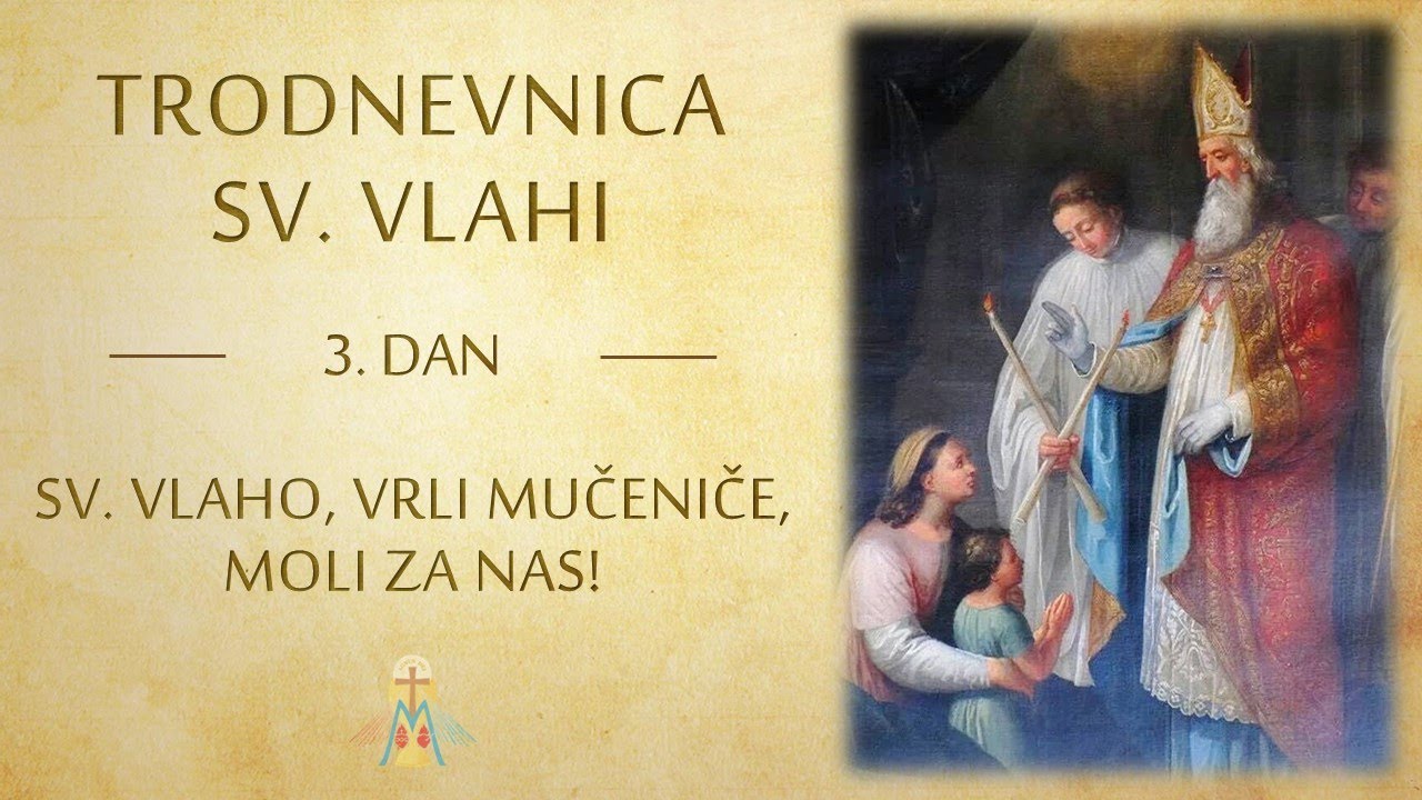 Trodnevnica sv. Vlahi - 3. dan