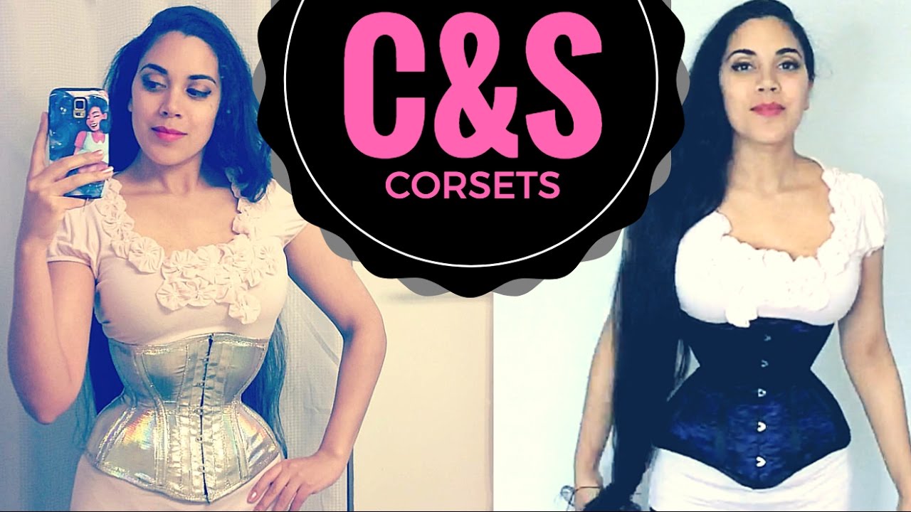 RAINBOW HOLO CORSET! TWO C&S Constructions Corsets (Review / Study) | Lucy's Corsetry