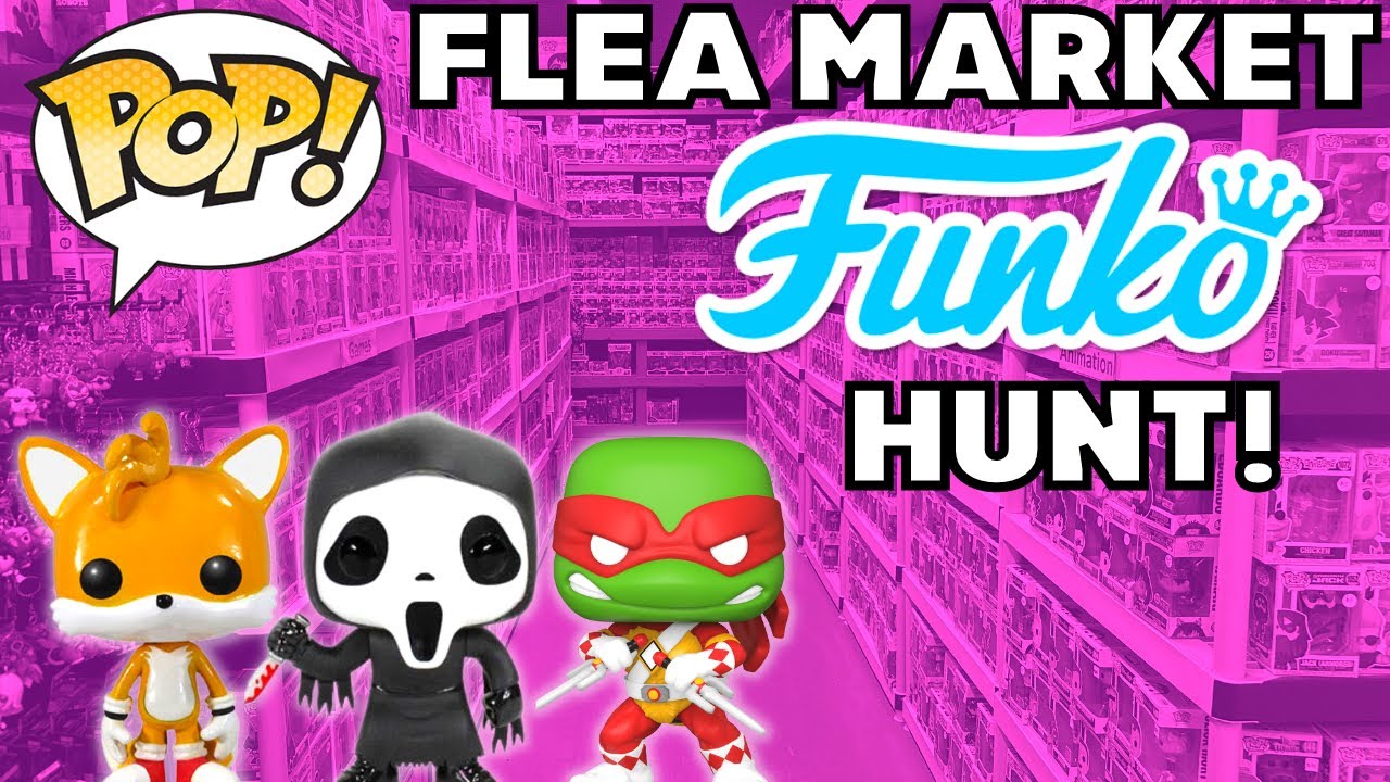 Funko Pop Hunting at the Englishtown Flea Market! SO MANY GRAILS!