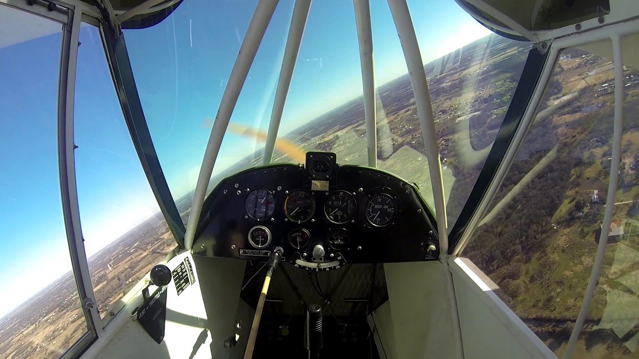 Clip Wing Cub's first flight of 2019.