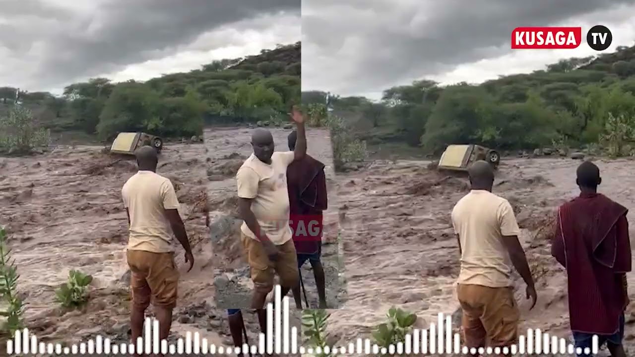 TAZAMA DEREVA ALIYEZAMISHA GARI KWENYE MTO KABLA YA HAPO ALIONYWA INADAIWA AMEKUFA MMOJA